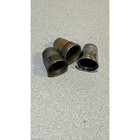 Vintage Toledo Souvenir 1 Gold   Black Metal 2 Extra Metal Sewing Thimbles 1 