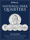 50 State Quarters Album Territories Collector Coin Folder Collecting Binder Book