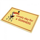 Guinness - Lovely Day For A Guinness Toucan Bar Mat Yellow