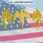 Flag Pole Topper  Flagpole Eagle Topper Gold Finial Ornament For 20 25 30ft