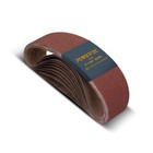 Powertec 4 X 24  Sanding Belt 60 Grit Aluminum Oxide Sandpaper-10 Pk  110000 