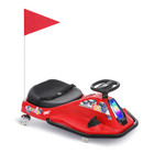 24v Battery Kids Ride On Drifting Car 360       Rotating Boy Girl Gift Pink Red