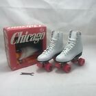 Vintage Women s Chicago Roller Skates New In Box Retro Mint Size 7 Pink Wheels