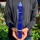 2 99lb Natural Lapis Lazuli Quartz Crystal Obelisk Point Wand Aura Healing