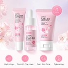 Laikou Japan Sakura Skin Care Set Eye Cream Serum Essence Hydrating Even Tone