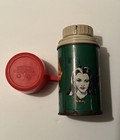 Vintage 1965 The Munsters Metal Thermos 8oz King Seeley Kayro-vue No 2835 W  Cap