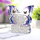 Sympathy Gifts  Memorial Gift For Loss Of Loved One  Loss Mom Dad Heaven Letter