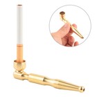 Vintage Portable Smoking Pipe Brass Copper Spoon Tobacco Scoop Set Accessories