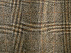 Signature Majestic Men s Wool Brown Plaid Bathrobe Size L- Xl Nwt - Msrp  400