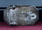 Vintage Robert Becenti Jr  Navajo Sterling Silver 925 Overlay Belt Buckle