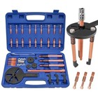36-in-1 Bearing Puller Set  Inner Bearing Puller Separator Kit  Blind Hole Blue
