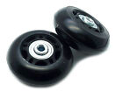 Us Stock 2set 60mm Luggage Suitcase Replacement Wheels Axles Repair Wrench Black