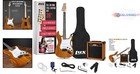 39 Inch Electric Guitar Kit Bundle With 20w Amp Accessories Tuner