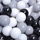 Large Round 35 X 11 5 Inch Baby Foam Ball Pit With 200 2 75 Inch Balls open Box 