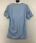 Adidas Mens Short Sleeve Sporting Kansas City Mls Soccer Blue Jersey Size Small