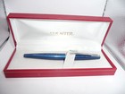 Sheaffer Taranis Metallic Blue Fountain Pen--medium Nib--new In Box