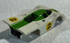 New - Aurora Afx Porsche 917 Green White Ho Slot Car Body  2