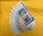 Lot Of 10          Zimbabwe 100 Trillion Dollar Aa 2008      Pre-order  Ships 06 14 25