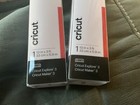 Cricut Permanent  Vinyl - Smart Vinyl - Red  Matte    -13    X  3 Ft- New - Lot Of 2