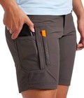 Truewerk Cargo Work Shorts Women s Size 14s Gray 9  Inseam Stretch