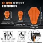Ce Level 2 Certified Motorcycle Armor Back Pad Elbow Shoulder Protection Pads
