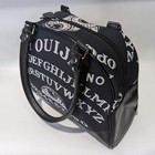 Original Underground Spirit Board Ouija Purse Black White Mystical Game Gothic