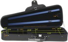 Eastman Ca1314 Dart-shaped Viola Case - 16-inch