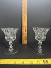 Vintage Cambridge Rose Point Etched Sherbet Fruit Cocktail 4 3 4   Mint 