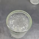 T c  Wheaton Vintage Glass Reagent Apothecary Bottle Jars W  Glass Stopper 
