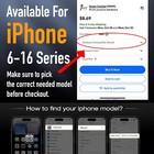 For Iphone 16 15 14 13 12 11 Pro Max X Xr 6 7 8 P Se Shockproof Clear Cover Case