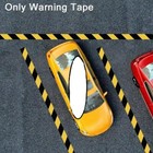 2in X 108ft Black Yellow Safety Warning Caution Conspicuity Tape Strip Sticker