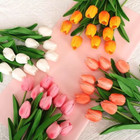  Tulips Artificial Flowers Real Touch Flowers Tulip Bouquet Decor Fake Tulips
