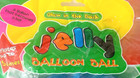 Large Jelly Water Balloon Glow In The Dark Blue Kids Bubble Ball