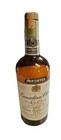 Vintage 1966 Canadian Club Amber Glass Empty Whisky Bottle Hiram Walker Stamps