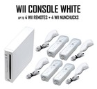 Nintendo Wii Game Console   Pick 1-4 Remotes  Wii Sports  Mario Kart   More  Usa