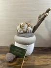 Greenhouse By Russ 12  Plush Succulents Plant Plants Stuffed Toy Gold Trim 