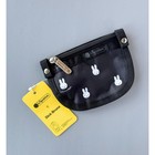 Lesportsac X Miffy Black Keyholder Coin Purse Wallet Nwt