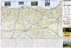 National Geographic Northern Spain Adventure Travel Map