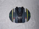Vintage 1978 Battlestar Galactica Cylon Raider Ship With Missiles Canopy Mattel