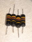 4 - Sprague Bumble Bee Capacitor Pulls  047 400volt   vintage   4