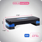 Holahatha Aerobic Step Platform Exercise Equipment W adjustable Height open Box 