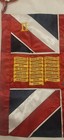 Very Rare English Regimental Flag Banner Elisabeth 2 Army Warwickshire 