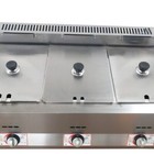 Commercial Countertop 3 Gas Fryer Deep Fryer Propane lpg  Ng Stainless Steel 18l