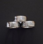 Franklin Half Dollar Coin Ring   90  Silver   Sizes 8 To 14   1948 To 1963