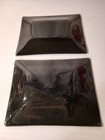 Vtg 1963 Nevada Club Reno   Black Calendar Glass Dish Ashtray    Greeings Dish
