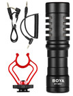 Boya By-mm1 Universal Microphones Shotgun Nikon Canon Dslr Phones 100  Authentic