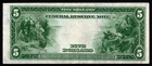 1914  5 Better Type C Cleveland Large Size Crisp Vf  xf Federal Reserve Note 