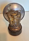 Antique Vtg Mining Justrite Carbide Miner s Lamp With Air-cooled Grip