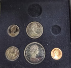 1867-1967 Canadian Centennial Proof Set Uncirculated  missing 2 Coins -858