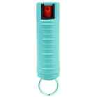 Burn Pepper Spray 1 2oz Keychain Self Defense Security Safety Lock Case Green